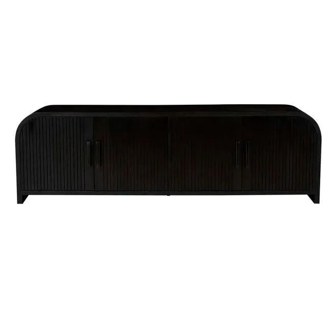 Chloe Channel Entertainment Unit | Black Oak
