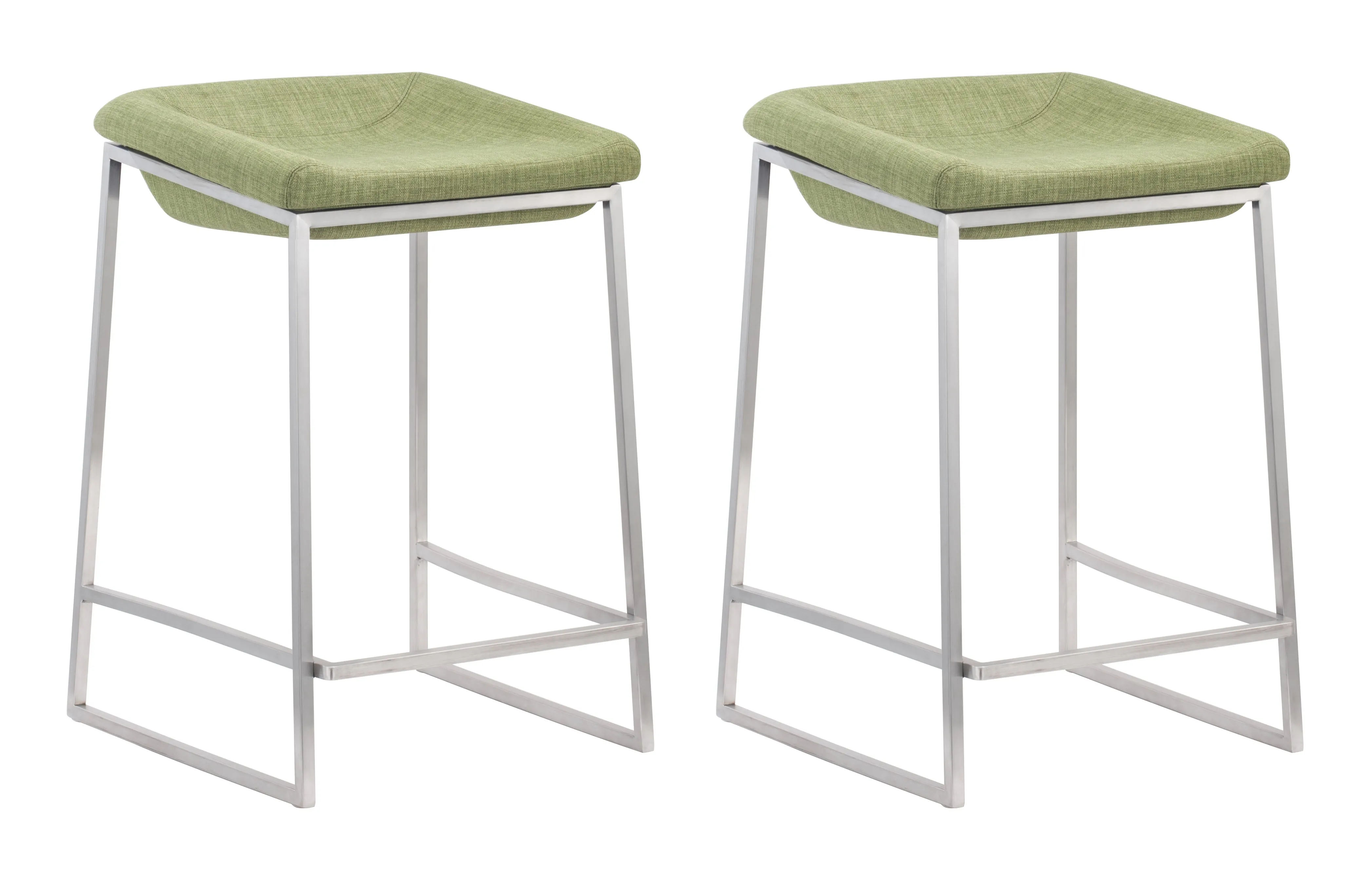Lids Counter Stool (Set of 2) Green