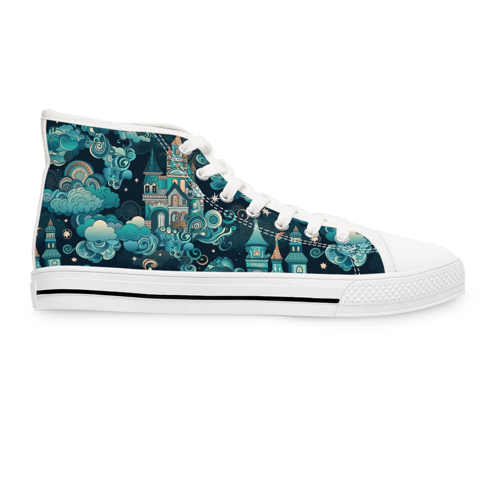 Magic Night Sky Women's High Top Sneakers