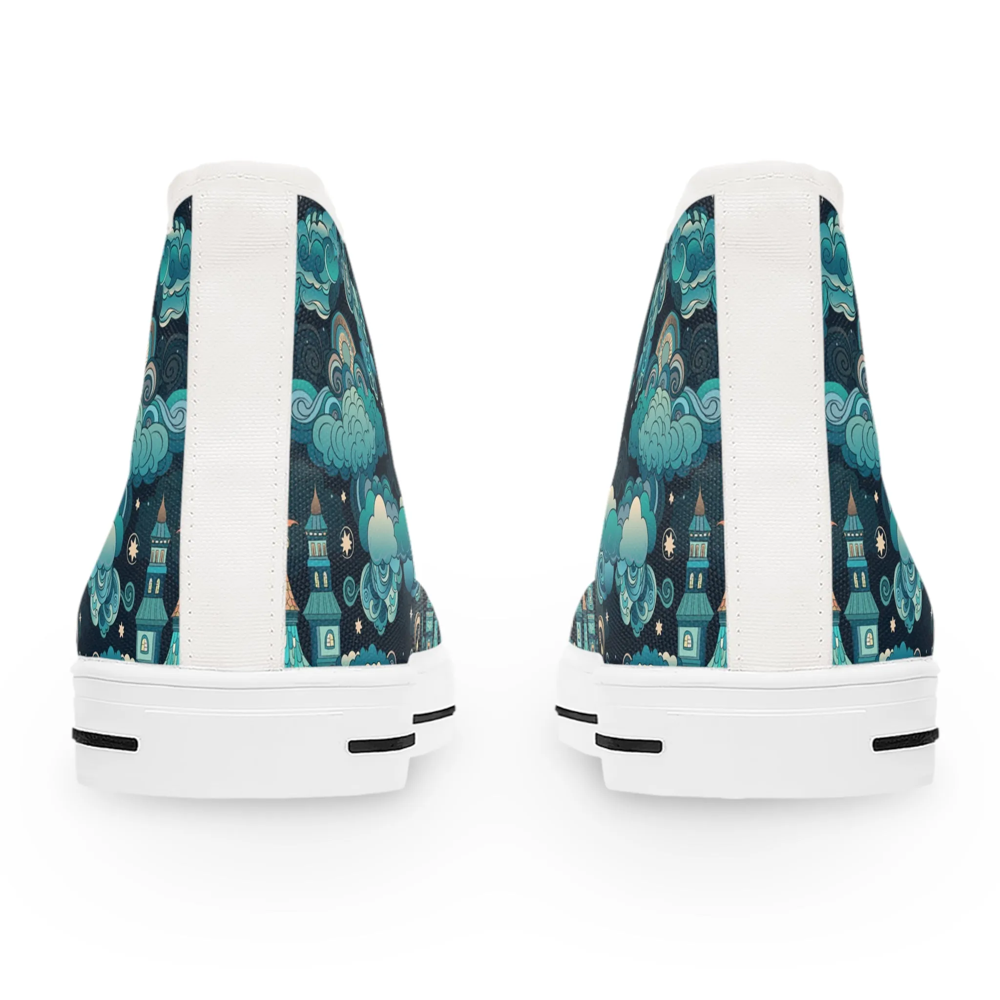Magic Night Sky Women's High Top Sneakers