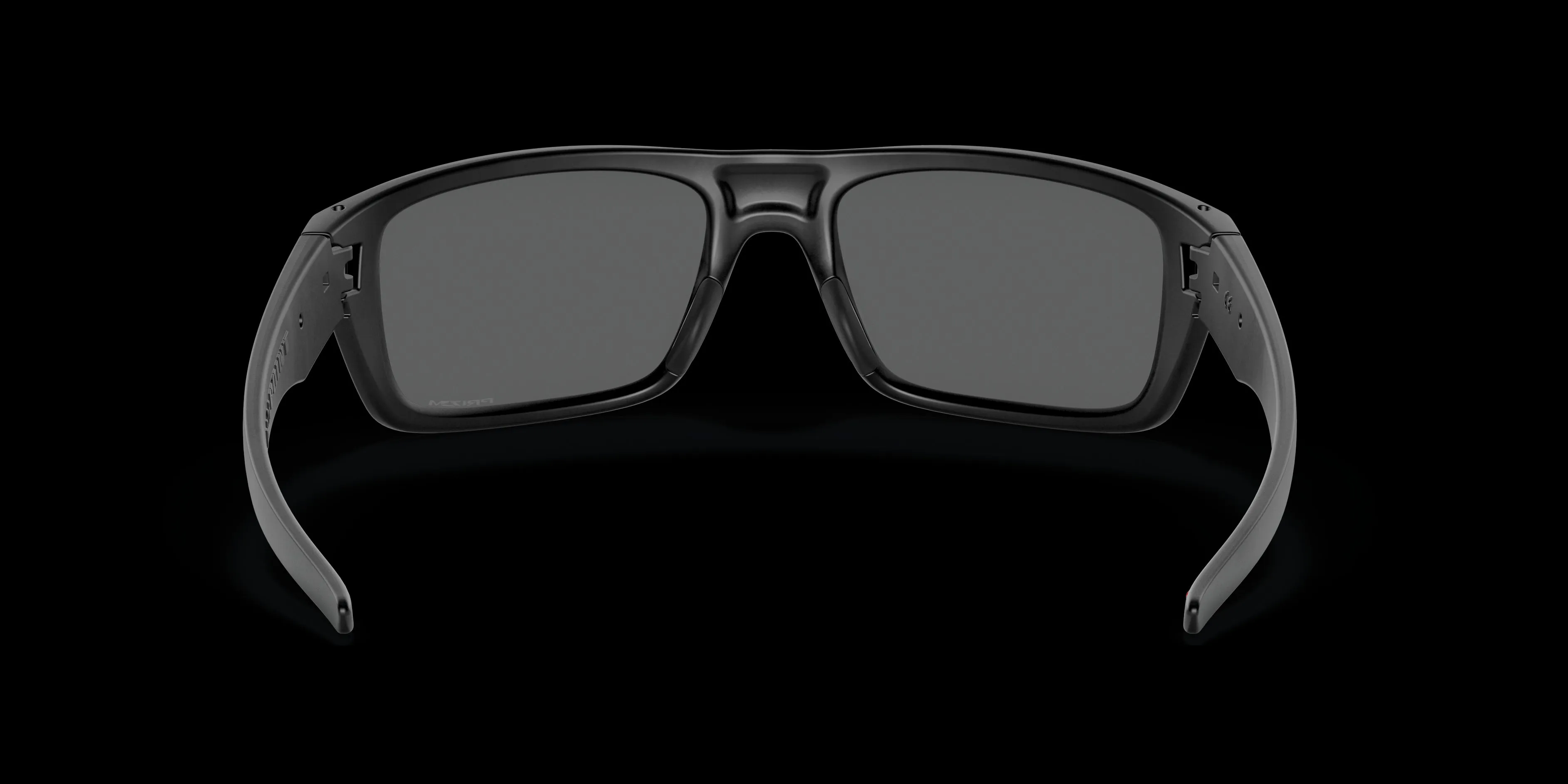 Oakley Men'S Drop Point Polarized Iridium Rectangular Sunglasses, Matte Black, 60 Mm