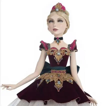 Standing Sugar Plum Ballerina Doll 28-328844