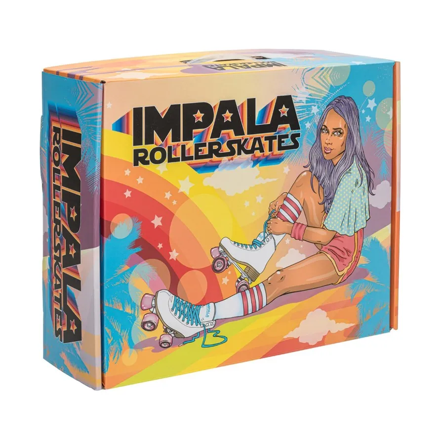 Vintage Stripe Impala Roller Skates